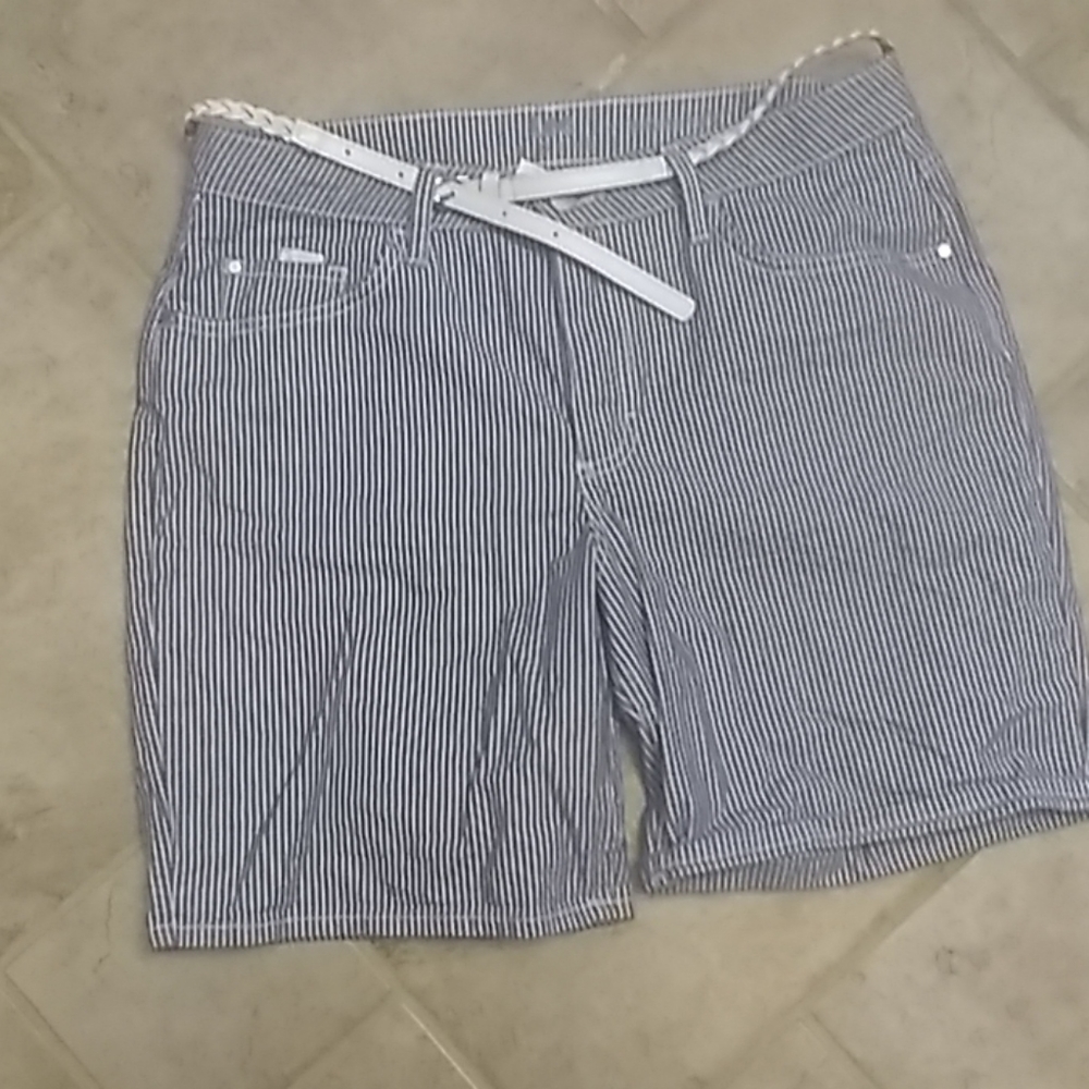 Striped Spring Shorts